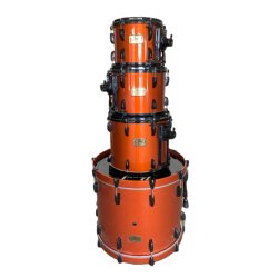 (USED) Pearl Masters Custom Maple Shell drum kit incl. Flightcase